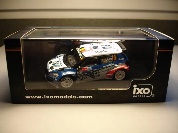 IXO Models Skoda Fabia S2000 N 10 Winner Rally Ypres 2010 F.loix F.miclotte 1:43 RAM436