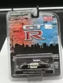 GREENLIGHT 1:64 NISSAN GTR R35 2015 POLICE CAR BLACK CHROME 51122