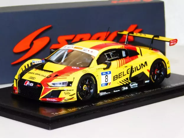 Spark Audi R8 Lms Team Belgian Audi Club Team N 8 Wrt Fia Gt Nations Cup Bahrain 2018 M.den Tandt C.weerts 1:43 S6308