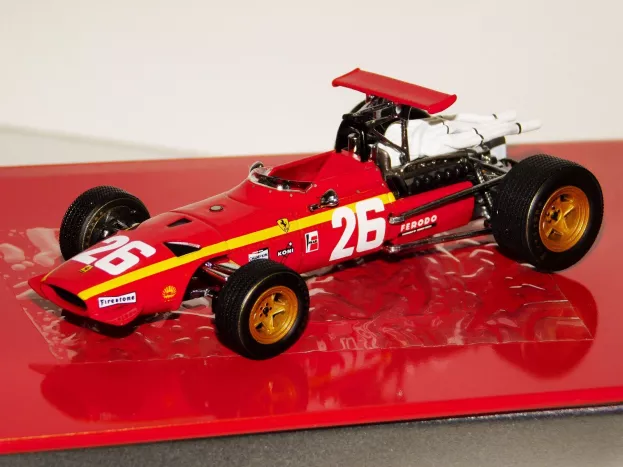 IXO Models Ferrari F1 312f1 N 26 Winner French Gp 1968 Jacky Ickx 1:43 SF13 68