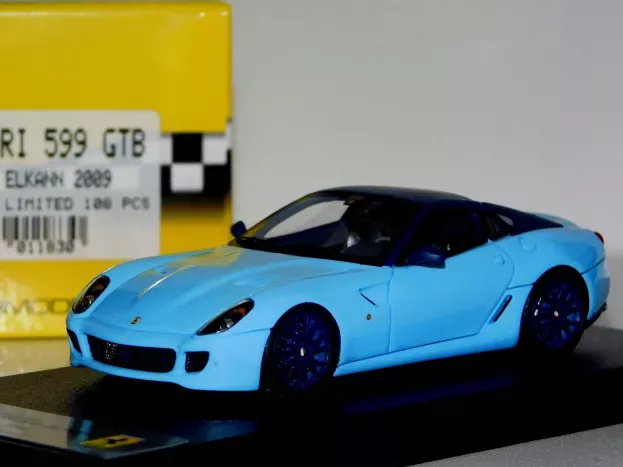 BBR Ferrari 599 Gtb Fiorano 2009 Lapo Elkann Personal Car 1:43 BBR183LE
