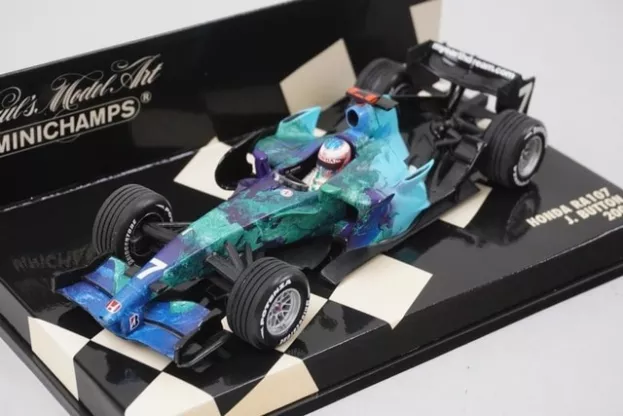 Minichamps Bar F1 Ra107 Honda N 7 Season 2007 J.button 1:43 400070007