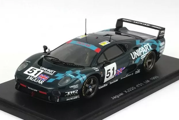 Spark Jaguar Xj220 N 51 Le Mans 1993 1:43 S0762