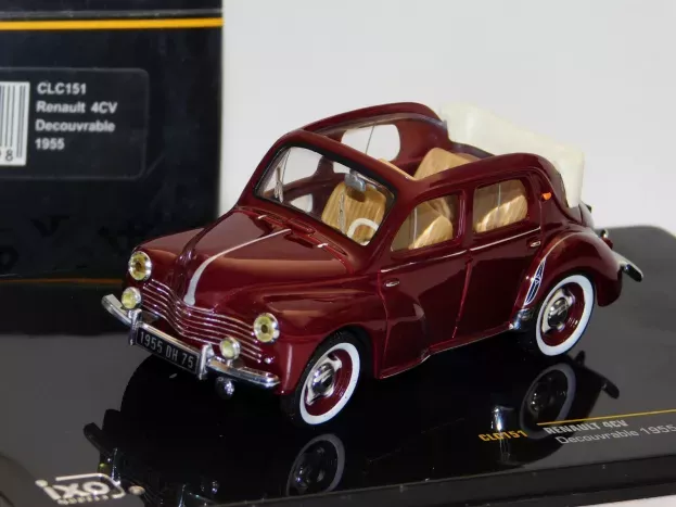 IXO Models Renault 4cv Decouvrable 1955 1:43 CLC151
