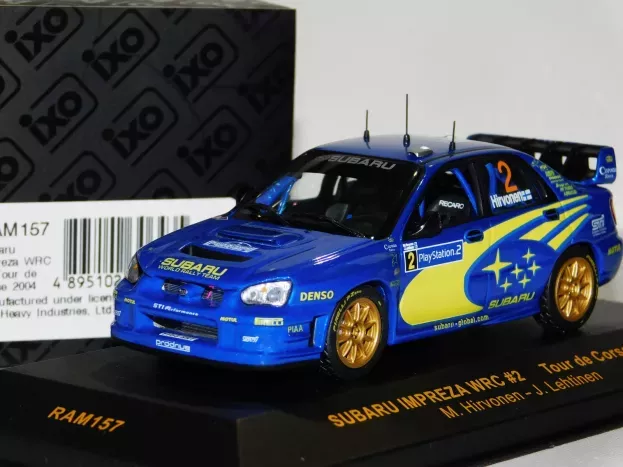 IXO Models Subaru Impreza Wrc Sti N 2 Rally Tour De Corse 2004 M.hirvonen J.lehtinen 1:43 RAM157