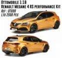 Renault Megane IV RS Performance Kit 2020 Orange Tonic Ottomobile OT899 1:18