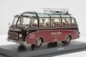 Setra S6 brown/red, 450284300, Schuco 1:43