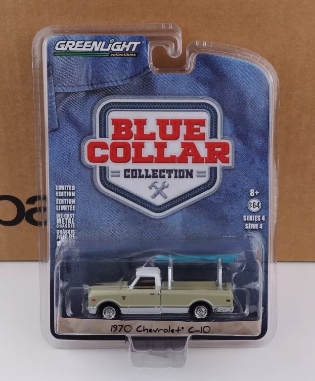 Greenlight Chevrolet C-10 Pick-up 1970 Green Wheels 1:64 35100B