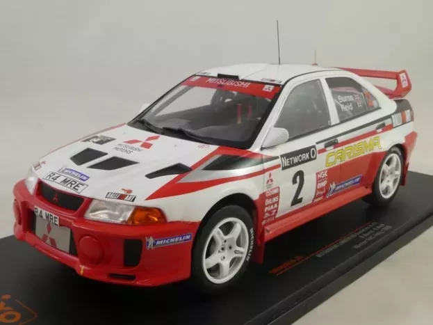 IXO Models Mitsubishi Lancer Rs Evolution V N 2 Winner Rally Rac Lombard 1998 R.burns R.reid 1:18 18RMC093A.20