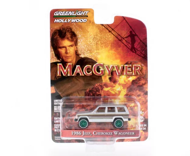Greenlight Jeep Cherokee 1986 Macgyver 1:64 44940C
