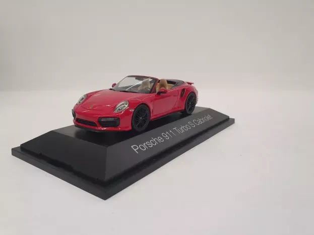 Herpa Porsche 911 991-2 Turbo S Cabriolet Open 2016 1:43 71482