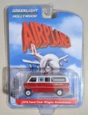 1970 Ford Club Wagon Ambulance - Airplane! 1:64 Scale Model - Greenlight 62030B