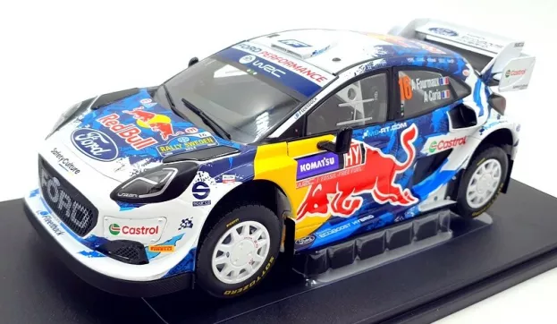 Solido Ford Puma Rally1 Team M-sport Ford World Rally Team N 16 3rd Rally Sweden 2024 Adrien Fourmaux Alexandre Coria 1:18 1809504