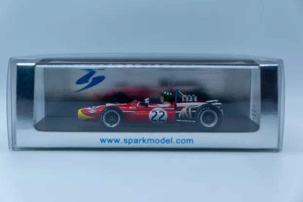 Spark Brabham F1 Bt20 N 22 Dutch Gp 1968 Silvio Moser 1:43 S3505