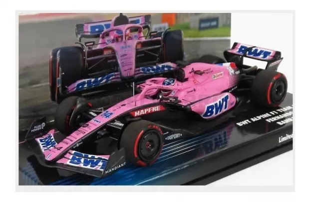 Minichamps Alpine F1 A522 Team Alpine Bwt N 14 Bahrain Gp 2022 Fernando Alonso 1:43 447220114
