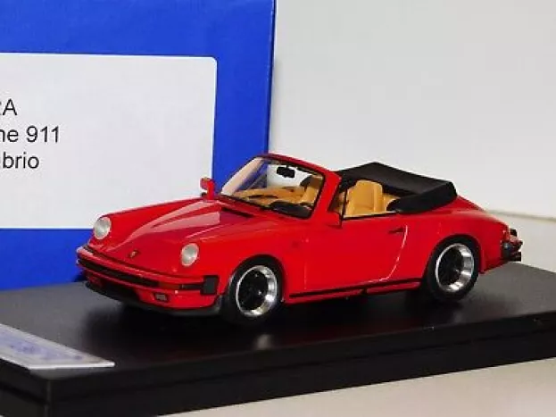 Looksmart Porsche 911 3.2 Turbo Cabriolet 1989 1:43 LS202A