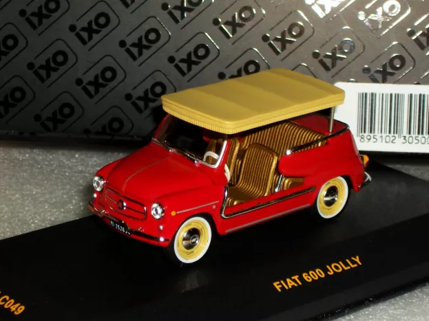 IXO Models Fiat 600 Jolly Taxi Capri 1966 1:43 CLC049