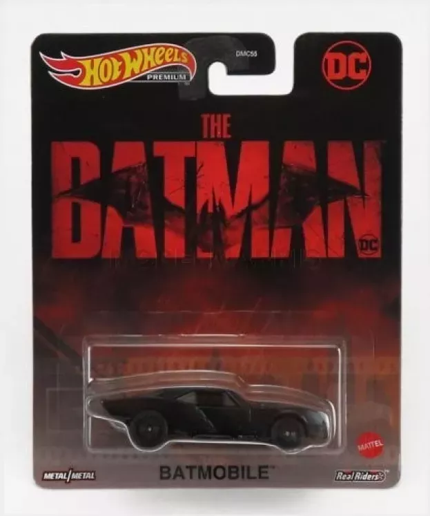 Hot Wheels Batman Batmobile 2022 The Batman Movie 1:64 GRL75-DMC55