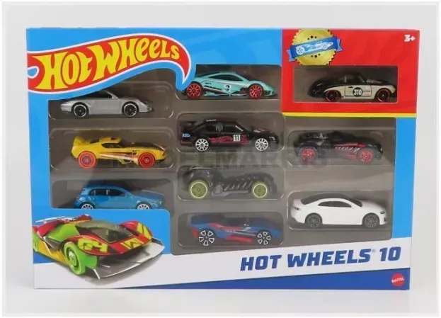 Hot Wheels Chevrolet Set Assortment 10 Pieces Race Car 1:64 54886