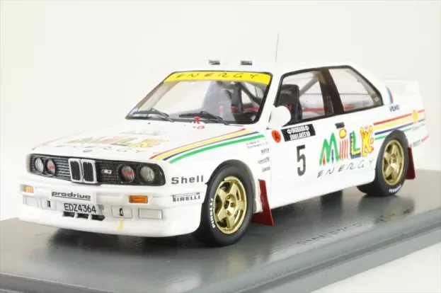 Spark Bmw 3-series M3 e30 N 5 Rally 1000 Lakes 1988 A.vatanen B.berglund 1:43 S7826
