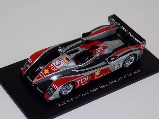 Spark Audi R10 Tdi N 3 4th Le Mans 2008 L.luhr M.rockenfeller A.premat 1:43 S0685