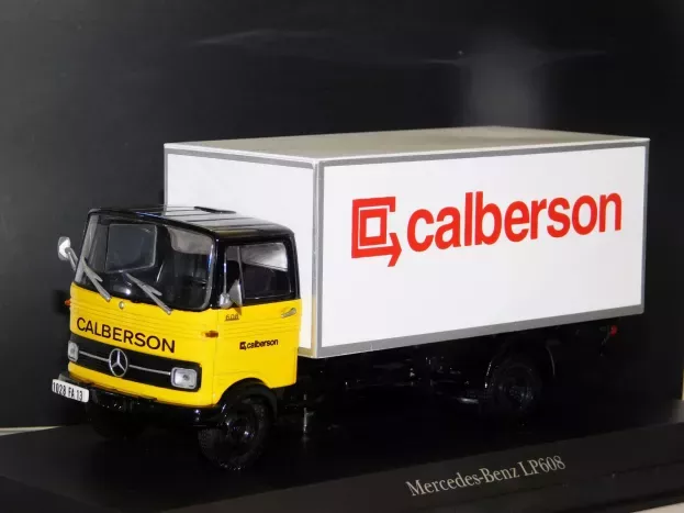 Norev Mercedes Lp608 Truck Calberson 1:43 351116