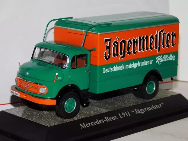 Premium Classixxs Mercedes L911 Truck Jagermeister 1:43 12004