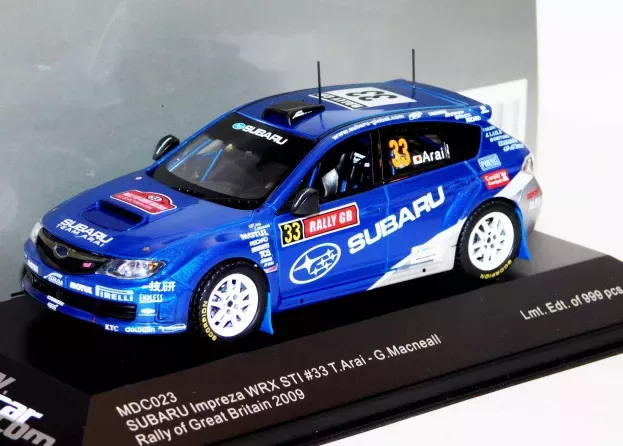 IXO Models Subaru Impreza Wrx Sti N 33 Rally Great Britain 2009 T.arai G.macneall 1:43 MDC023
