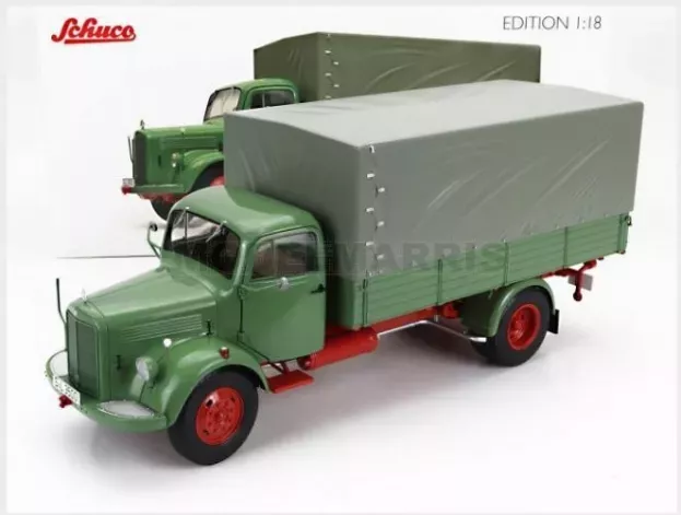 Schuco Mercedes L3500 Truck Telonato 1950 1:18 450050100