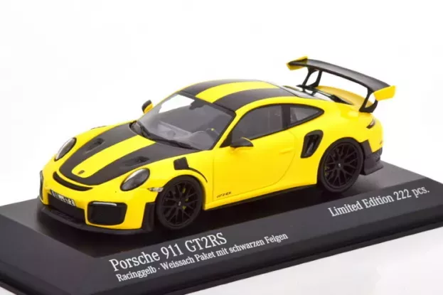 Minichamps Porsche 911 991-2 Gt2 Rs Weissach Package Coupe 2018 1:43 413067228