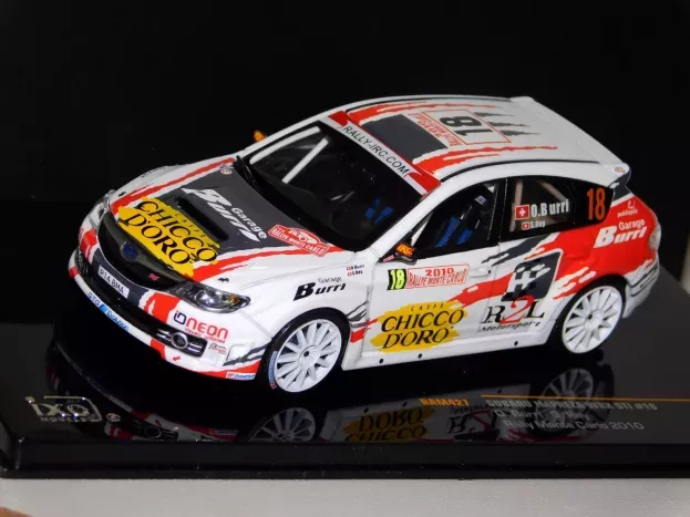 IXO Models Subaru Impreza Wrx Sti N 18 13th Rally Montecarlo 2010 S.rey O.burry 1:43 RAM427