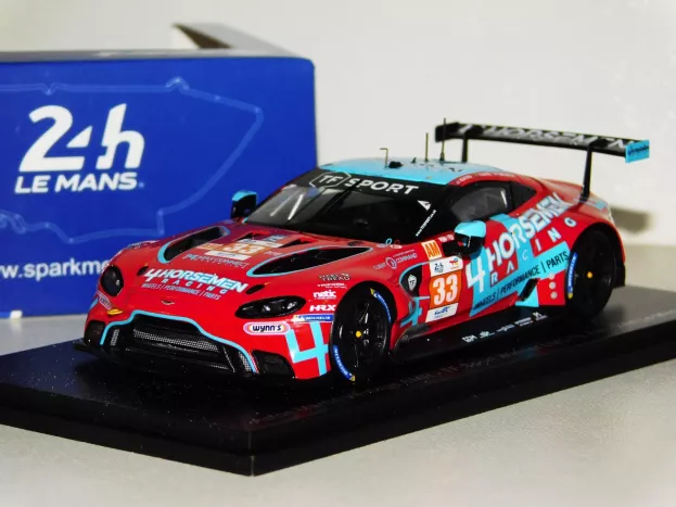 Spark Aston Martin Vantage Amr 4.0l Turbo V8 Team Tf Sport N 33 Winner Lmgte Am Class 24h Le Mans 2022 B.keating H.chaves M.sorensen 1:43 S8647