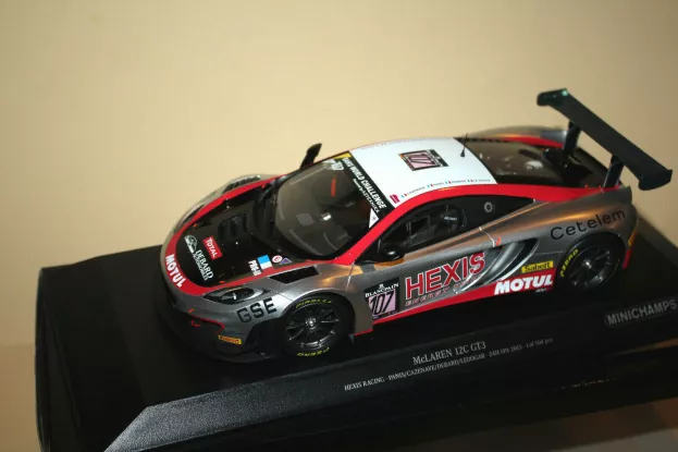 Minichamps Mclaren Mp4-12c Gt3 Team Hexis Racing N 107 24h Spa 2013 Cazenave Panis Debard Ledogar 1:18 151131397