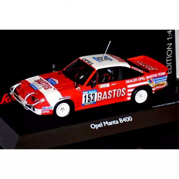 Schuco Opel Manta B400 N 153 Rally Paris-algier-dakar G.colsoul A.lopes 1:43 5545