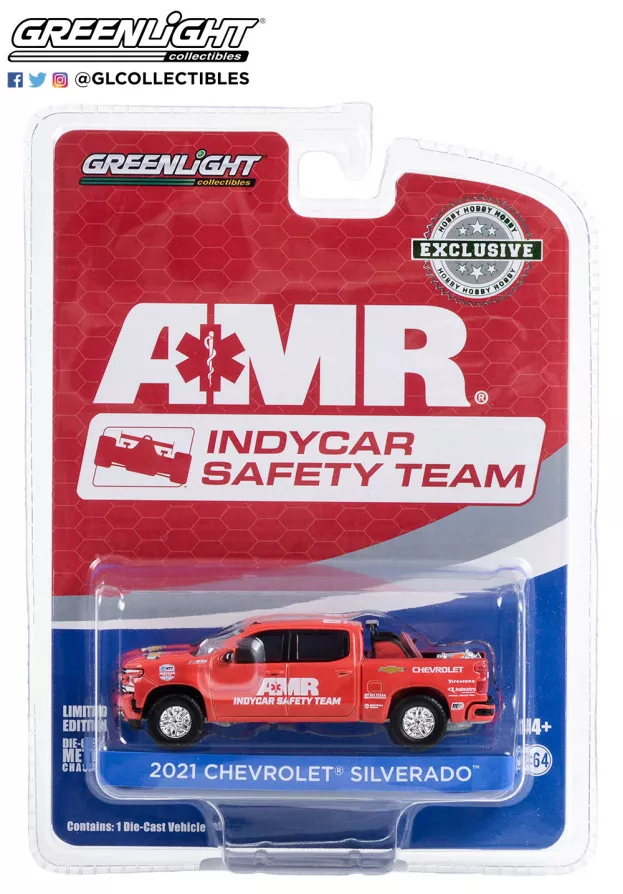 Greenlight Chevrolet Silverado Pick-up Amr Indy Car Safety Team 2021 1:64 30404