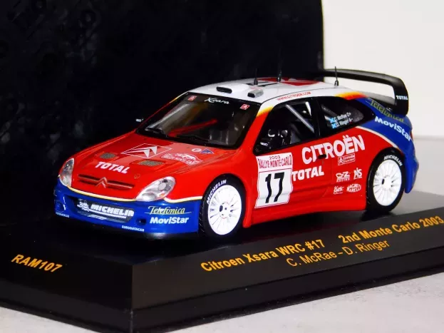 IXO Models Citroen Xsara Wrc N 17 2nd Rally Montecarlo 2003 C.mcrae D.ringer 1:43 RAM107