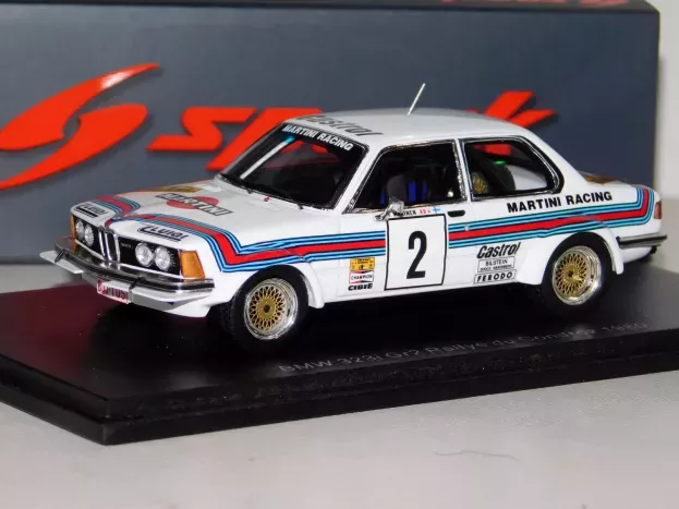 Spark Bmw 3-series 323 Gr.2 Team Martini Racing N 2 Rally Du Condroz 1980 T.makinen A.aho 1:43 S8513