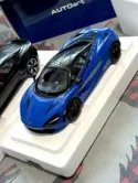 2017 McLAREN 720S PARIS BLUE METALLIC BLACK WHEELS COMPOSITE 1:18 AUTOART 76073