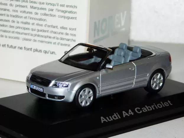 Norev Audi Without Card Box A4 3.0 Quattro Cabriolet 2002 1:43 830000