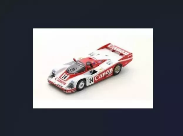 Spark Porsche 956b 2.6l Turbo Team Richard Lloyd Racing N 14 2nd 24h Le Mans 1985 J.palmer J.weaver R.lloyd 1:64 Y181