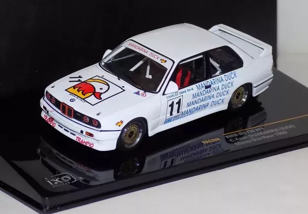 IXO Models Bmw E30 N 11 Mandarina Duck Macau Guia Race 1989 C. Kwan 1:43 RAC204