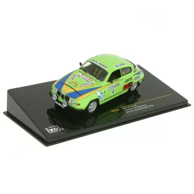 IXO Models Saab 96 V4 N 4 Winner Rally Sweden 1976 P.eklund B.cederberg 1:43 RAC235