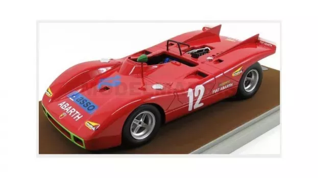 Tecnomodel Abarth 2000sp N 12 Targa Florio 1971 Taramazzo Ostini 1:18 TM18-59B