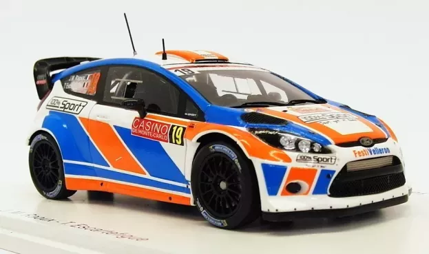 Spark Ford Fiesta Wrc N 19 20th Rally Montecarlo 2015 J.m.raoux T.escartefigue 1:43 S4514