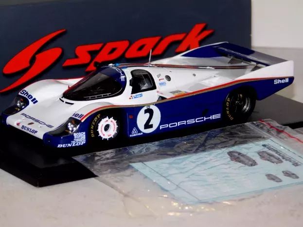 Spark Porsche 956 N 2 24h Le Mans 1983 J.mass S.bellof 1:43 S5504