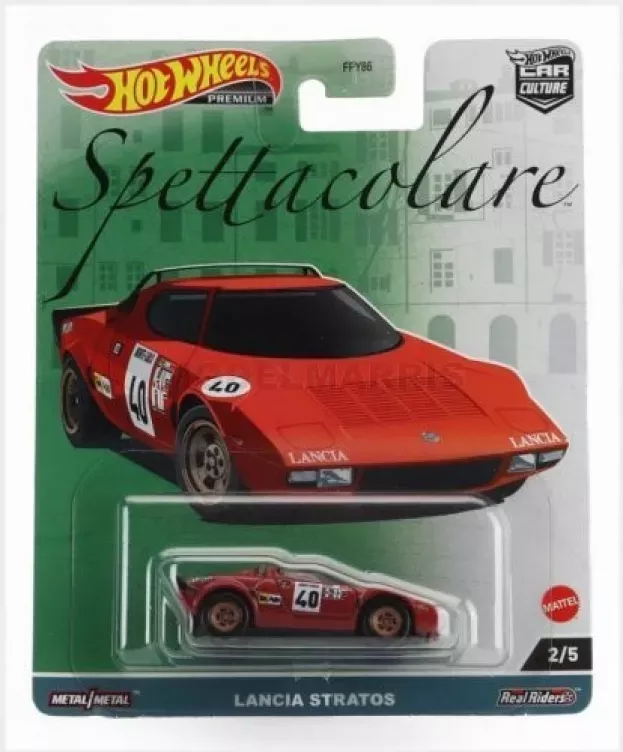 Hot Wheels Lancia Stratos N 40 1974 1:64 HKC49-FPY86