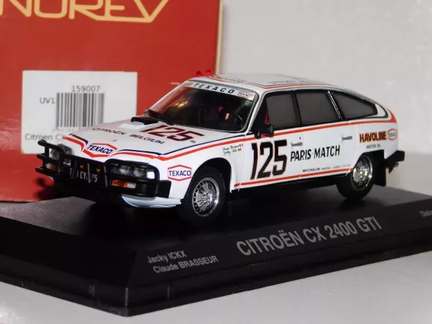 Norev Citroen Cx 2400 Gti N 125 Rally Paris Dakar 1981 1:43 159007