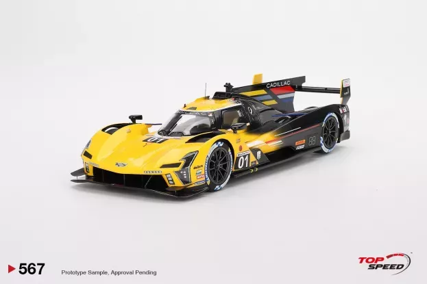 Truescale Cadillac V-series R 5.5l V8 Team Cadillac Racing N 01 Imsa 24h Daytona 2024 Sebastien Bourdais Renger Van Der Zandel Scott Dixon Alex Palou 1:18 TS0567