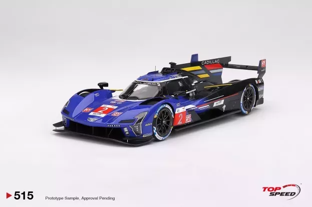 Truescale Cadillac V-series-r Lmc55r 5.5l V8 Team Cadillac Racing N 2 3rd 24h Le Mans 2023 Earl Bamber Alex Lynn Richard Westbrook 1:18 TS0515