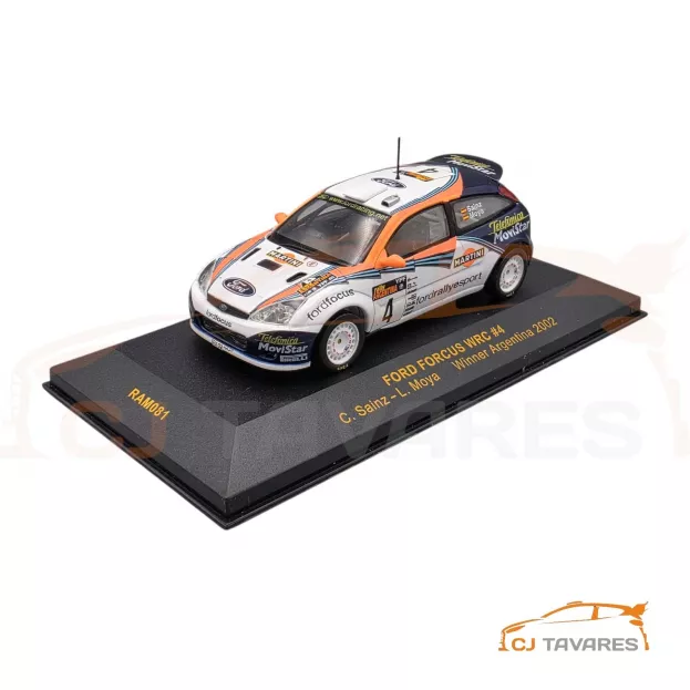 IXO Models Ford Focus Wrc N 4 Winner Rally Argentina 2002 C.sainz L.moya 1:43 RAM081